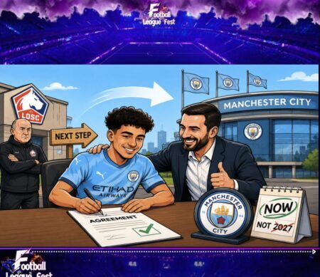 Manchester City Reach Personal Terms Agreement With Ayyoub Bouaddi