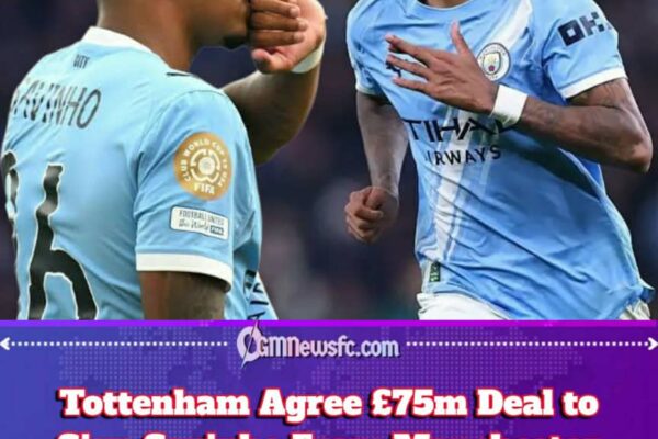 Spurs Splash £75m on Savinho as Manchester City Cash In — Tottenham’s Transfer Window Has Officially Lost Its Indoor Voice