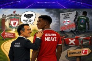 Mbaye's Transfer GPS Suddenly Recalculates Toward Liverpool