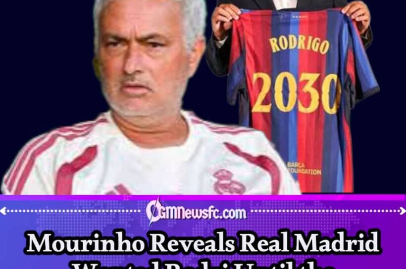Mourinho Wanted Rodri, Rodri Had Doubts, and Then Mourinho Had Doubts Too