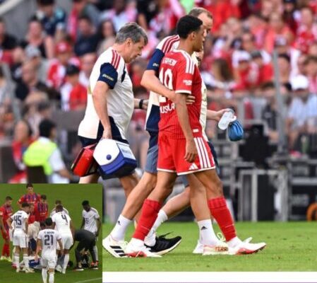 Musiala’s Double Collapse Turns Bayern’s Pre-Season Into an Unexpected Medical Thriller