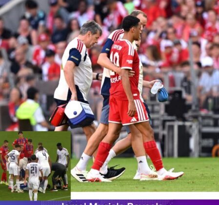 Musiala’s Double Collapse Turns Bayern’s Pre-Season Into an Unexpected Medical Thriller