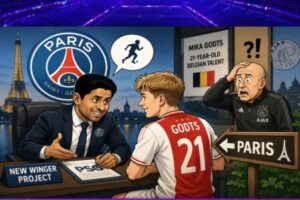 PSG Apparently Collect Wingers Like Trading Cards as Ajax's Rising Star Mika Godts Enters the Checkout Line