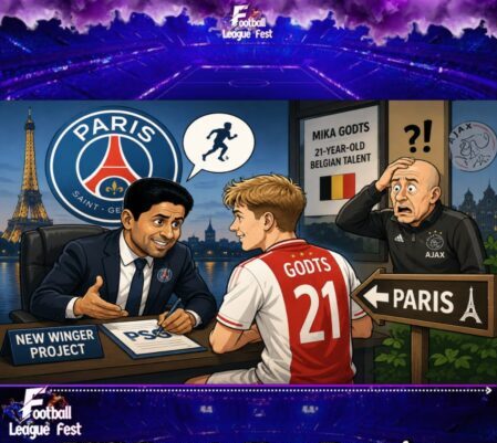 PSG Apparently Collect Wingers Like Trading Cards as Ajax's Rising Star Mika Godts Enters the Checkout Line