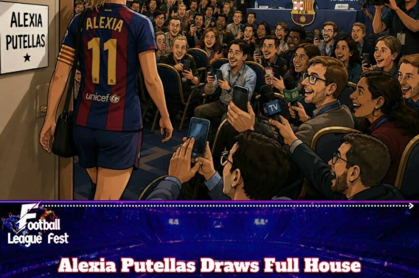 ALEXIA PUTELLAS WALKS INTO PACKED MAIDSTONE ROOM — ENGLISH MEDIA APPARENTLY FORGOT WHAT AN EMPTY SEAT LOOKS LIKE