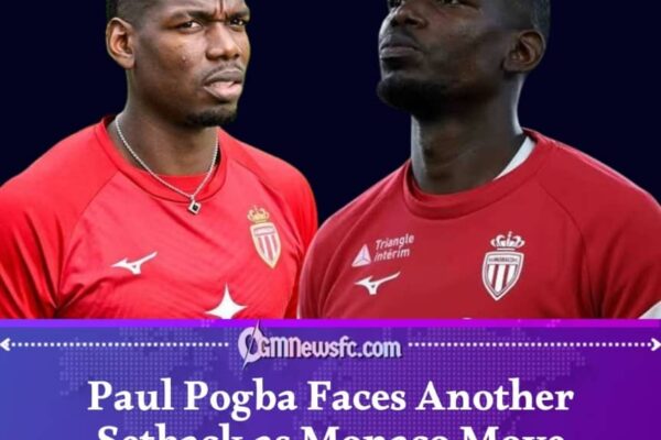 Paul Pogba Set to Leave AS Monaco After Difficult Comeback