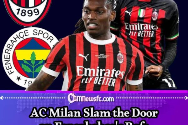 AC Milan: Rafa Leão Isn't Available for Borrowing as Transfer Drama Continues