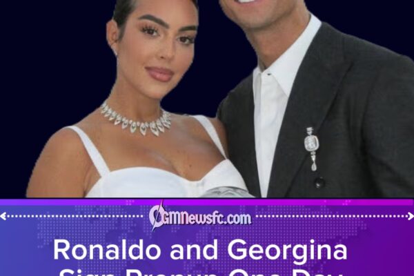 Ronaldo’s £30m Wedding Comes With a Prenup: Marriage Certificate Reveals Four Witnesses and a Very Private “Team Sheet”