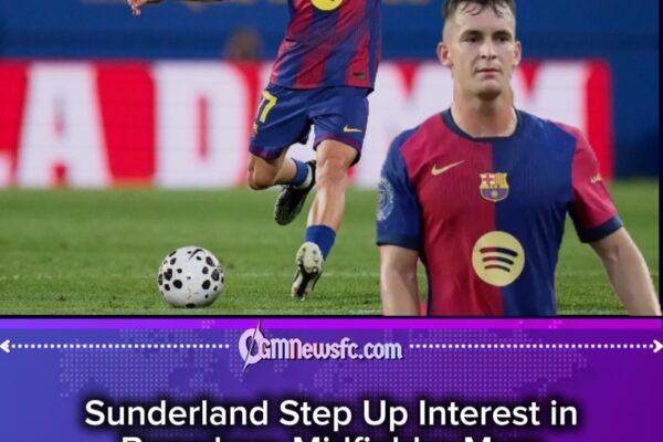 Sunderland’s Surprise Shopping Trip: Barcelona Midfielder Marc Casado Moves Closer to Exit Door