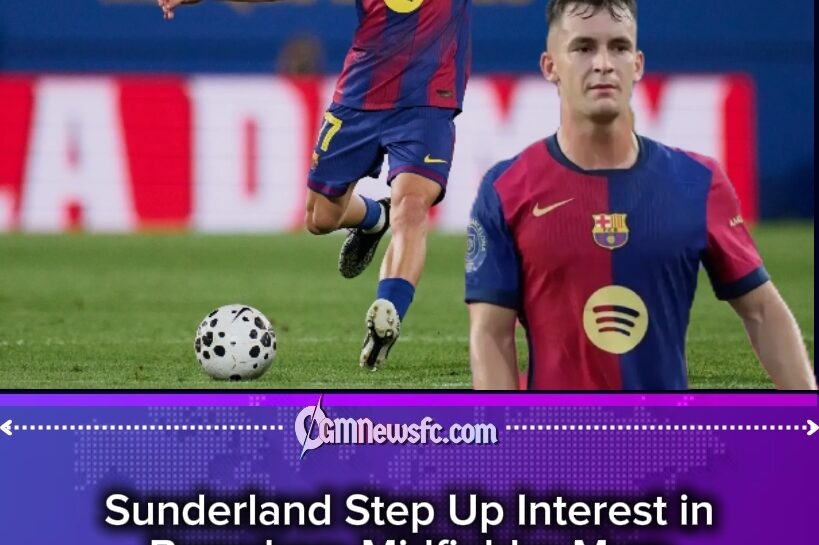 Sunderland’s Surprise Shopping Trip: Barcelona Midfielder Marc Casado Moves Closer to Exit Door