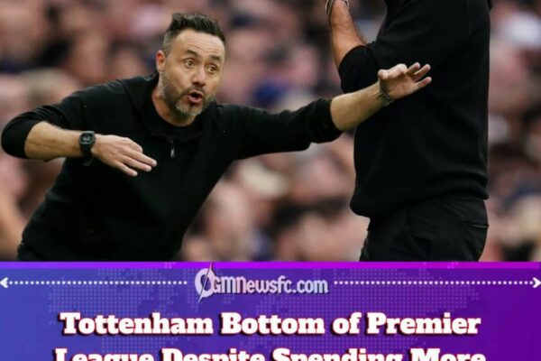 £300 Million Later, Tottenham Are Bottom Again — But De Zerbi Says There Is “No Panic”
