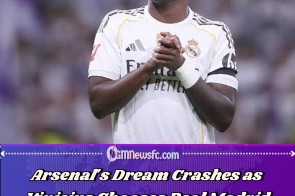 VINICIUS LOCKS THE BERNABÉU VAULT! REAL MADRID HAND BRAZILIAN STAR A 6-YEAR DEAL AS TRANSFER RUMOURS WAVE THE WHITE FLAG