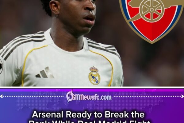 ARSENAL PREPARES “VINICIUS KINGDOM” AS ARTETA DREAMS OF TURNING MADRID STAR INTO THE FACE OF THE GUNNERS