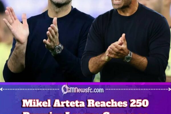 ARTETA ENTERS THE 250 CLUB: ARSENAL BOSS NOW HAS THE NUMBERS TO ARGUE WITH THE LEGENDS