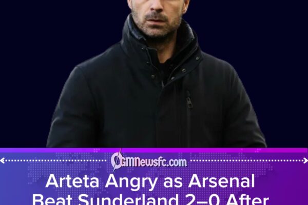 Arteta Declares ‘Penalty Emergency’ After Arsenal Survive Sunderland Drama