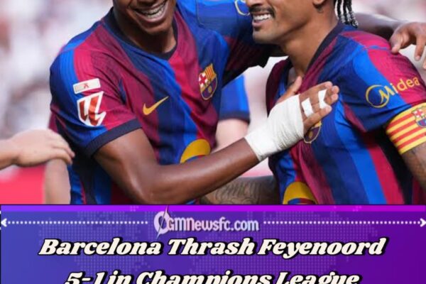 Feyenoord Walked Into Barcelona's Goal Factory and Paid the Price