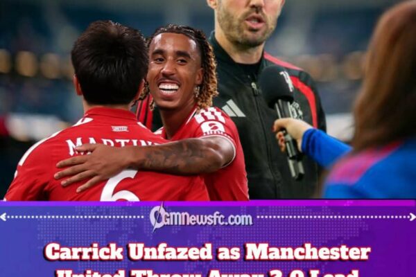 Carrick Says Pressure Does Not Bother Him — Manchester United Then Finds a Way to Make History for the Wrong Reason