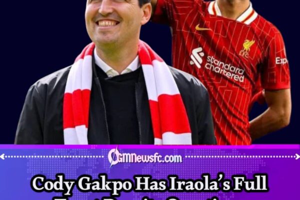 Cody Gakpo Has Iraola Smiling: “No Doubt” About the Forward