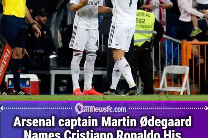 Arsenal Captain Martin Ødegaard Praises Ronaldo’s Influence on His Career