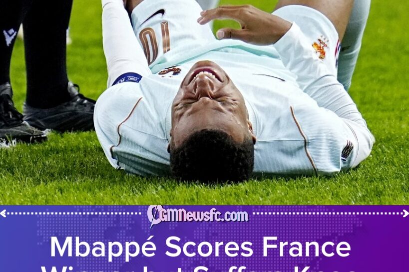Mbappé Scores France to Victory, Then His Knee Joins the Substitution List in Zidane’s Debut