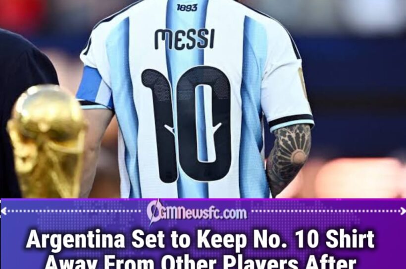Messi Will Wear Argentina's No. 10 for One Final Match Against Benin