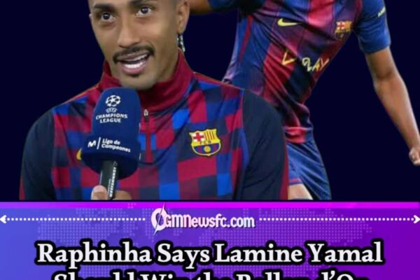 RAPHINHA HAS ALREADY CAST HIS BALLOT: LAMINE YAMAL “BY A MILE”