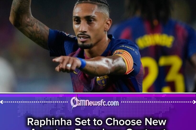 Raphinha’s Agent Search Sparks Barcelona Contract Drama as Superstar’s Red-Hot Form Creates New Transfer Mystery