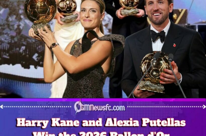 HARRY KANE AND ALEXIA PUTELLAS RULE THE BALLON D’OR NIGHT AS FOOTBALL'S AWARD SHOW DELIVERS GLORY, DRAMA AND A FEW SURPRISES!