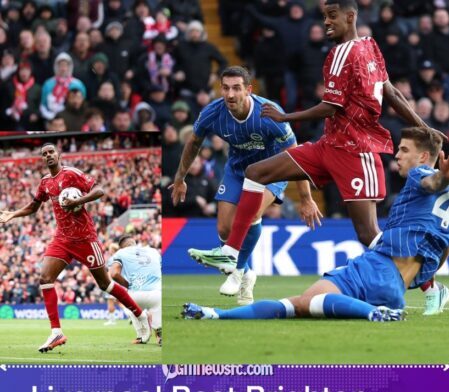 LIVERPOOL TURN ANFIELD INTO A BAD DAY AT THE OFFICE FOR BRIGHTON AS ISAK STRIKES IN 2–0 VICTORY!