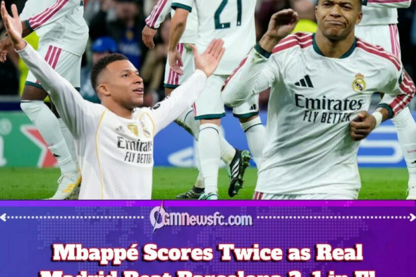 MBAPPÉ BREAKS BARCELONA HEARTS TWICE AS REAL MADRID TURN EL CLÁSICO INTO A ROYAL HEIST!